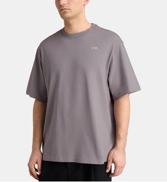 T-shirt ample signature en coton - The North Face - Gris violet