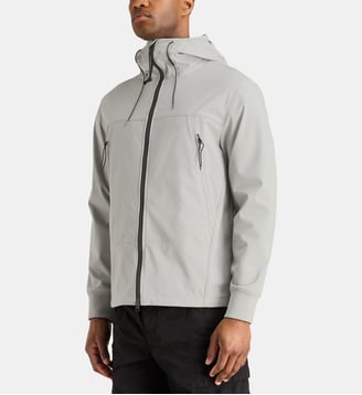Blouson Shell-R Goggle capuche - C.P. Company - Dove