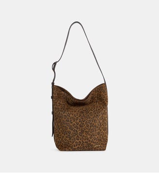 Sac seau hobo Nour - Nat & Nin - Léopard