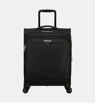 Valise souple cabine spinner extensible Summerride 4R 55 cm - American Tourister - Noir