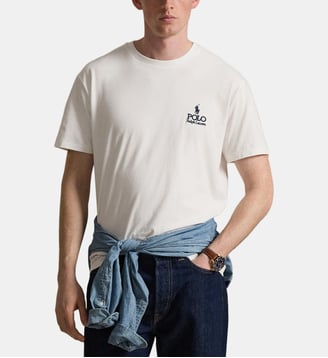 T-shirt ajusté signature - Polo Ralph Lauren - Blanc