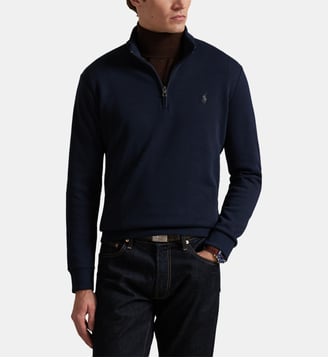 Pull à col camionneur - Polo Ralph Lauren - Bleu marine