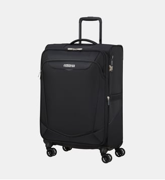 Valise souple spinner extensible Summerride 4R 69 cm - American Tourister - Noir