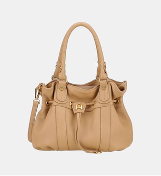 Sac à main A 203 E en cuir - Arthur & Aston - Naturel