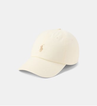 Casquette Baseball en coton signature - Polo Ralph Lauren - Crème