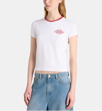 T-shirt Plainville coton - Dickies - Blanc