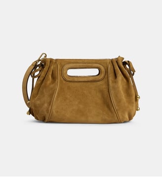 Sac à main mini Dany cuir suédé - Gerard Darel - Kaki
