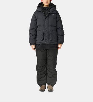 Doudoune à capuche matelassée - Snowpeak - Black