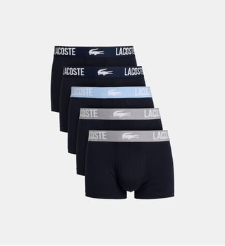 Lot de 3 boxers signature stretch - Lacoste - Bleu marine