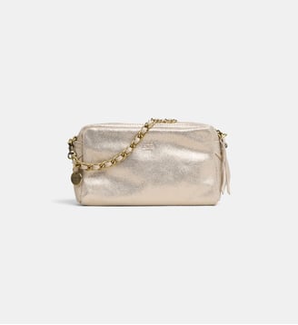 Sac caméra Mama XS en cuir - Mila Louise - Latte