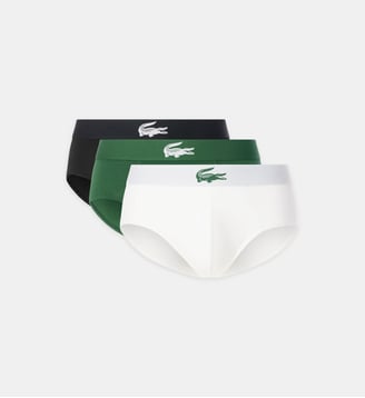 Pack de 3 slips - Lacoste - Blanc