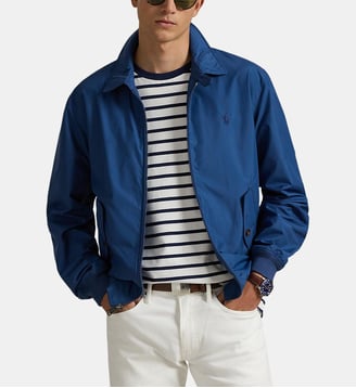 Blouson droit signature fermeture à glissière - Polo Ralph Lauren - Marine