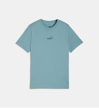 T-shirt droit signature - Puma - Bleu
