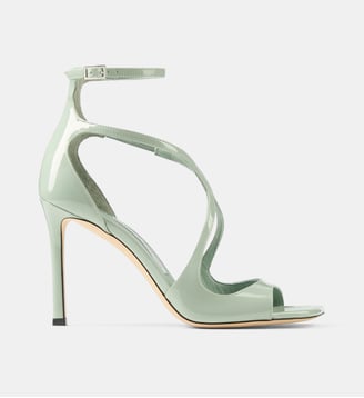 Sandales à talons Azia 95 - Jimmy Choo - Vert clair