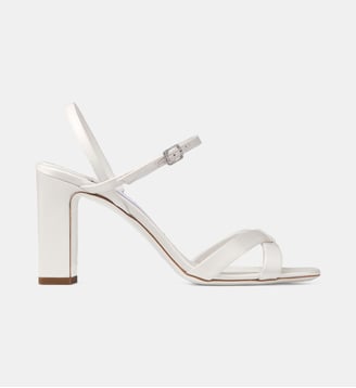Sandales à talons Elsy 85 - Jimmy Choo - Ivoire