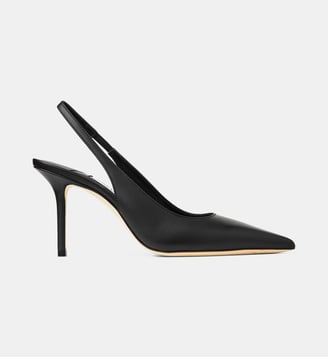 Escarpins sling back Love 85 - Jimmy Choo - Noir