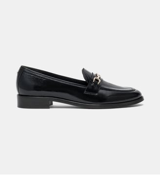 Mocassins Angélique en cuir - Bocage - Noir