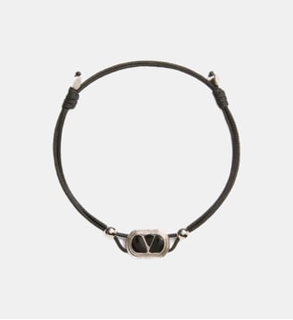 Bracelet cordon Ovalette - Valentino Garavani - Noir