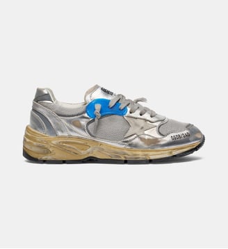 Baskets basses Running Dad - Golden Goose - Gris argent