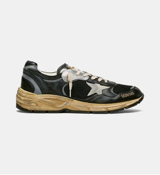 Baskets basses Running Dad - Golden Goose - Noir et argent