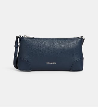 Sac à main Murphy cuir grainé - Michael Kors - Bleu marine
