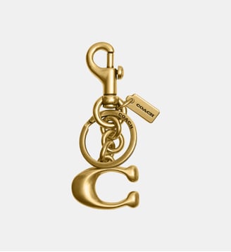 Porte-clés signature - Coach - Doré