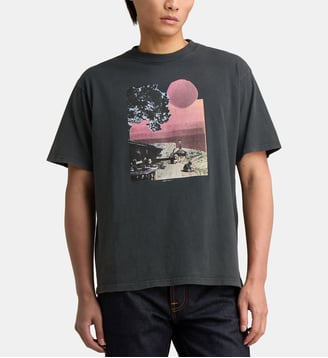 T-shirt Koffe Sunburns en coton - Nudie Jeans - Anthracite