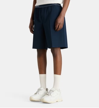 Short sport à pinces - Casablanca - Bleu foncé