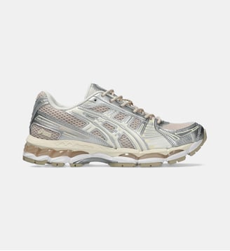 Baskets basses Gel Kayano 12 - Asics - Beige et argent