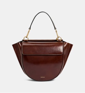 Sac à main Hortensia S - Wandler - Marron foncé