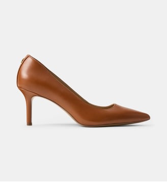 Escarpins à talon signature - Lauren Ralph Lauren - Beige