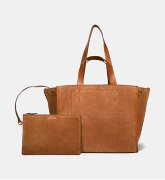 Sac cabas Leon - Jérôme Dreyfuss - Caramel