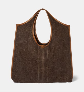 Sac à main cabas Paco - Jérôme Dreyfuss - Chocolat