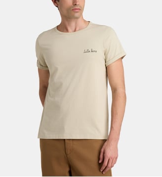T-shirt Poitou Tutto en coton bio - Maison Labiche - Beige sable