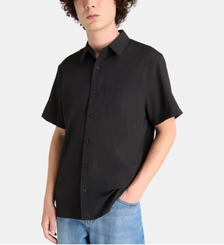 Chemisette droite signature - Calvin Klein - Noir