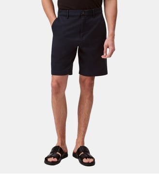 Bermuda chino droit - Calvin Klein - Bleu marine