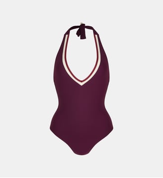 Maillot de bain 1 pièce Mix - Dnud - Prune
