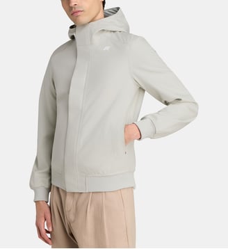Blouson imperméable Joachim capuche - K-Way - Beige