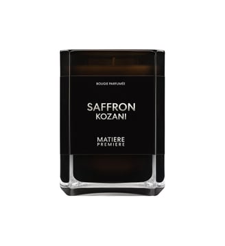 Saffron Kozani - Bougie Parfumée - Matiere Premiere - Noir