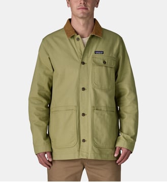 Veste classique en coton bio - Patagonia - Vert clair