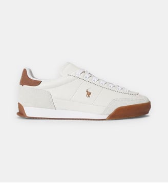 Baskets basses Hester - Polo - Blanc et marron