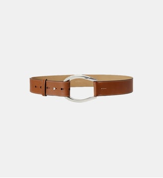Ceinture signature en cuir - Polo Ralph Lauren - Camel