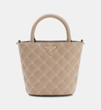 Sac à main Guilly II - Guess - Taupe