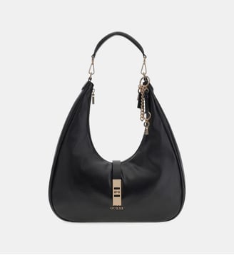Sac à main Brooke à breloques - Guess - Noir