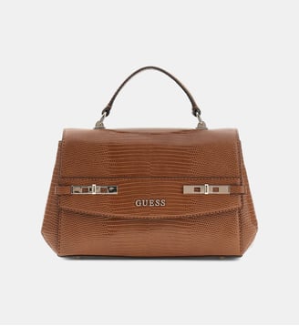 Sac à main Melinda - Guess - Cognac