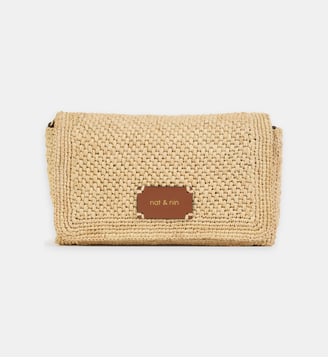 Sac à main Palermo en raphia - Nat & Nin - Beige