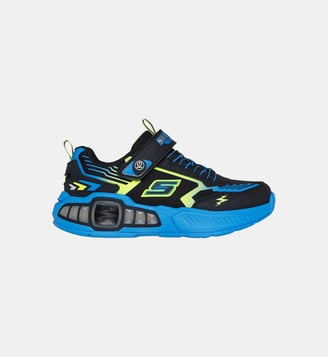 Baskets basses Light Storm - Skechers - Noir et bleu