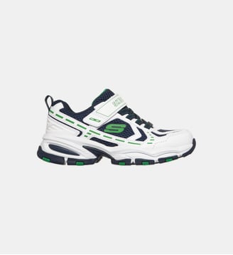 Baskets basses Vigor - Skechers - Blanc et bleu