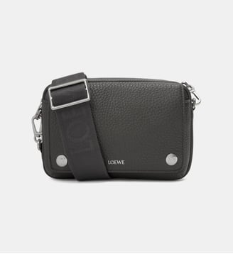 Sac reporter Messenger S en cuir de veau - Loewe - Noir