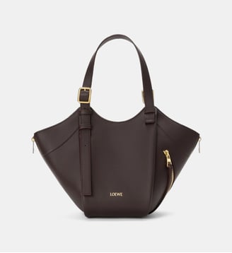 Sac à main Hammock en cuir - Loewe - Marron foncé